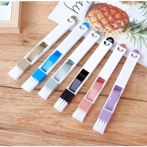 Multifunction Window Groove Cleaning Brush Home Detachable Duster Keyboard Shutter Cleaner Kitchen Slit Cleaning Brush Tool SN98