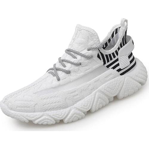 Mens Shoes Casual Mesh Breathable Lightweight Boots Reflective Laces Sneakers Luxury Designers Brands 2020 Fashion New 39-45