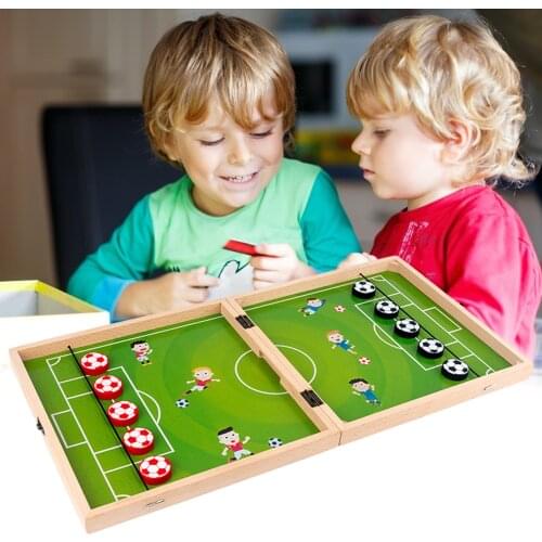 Puzzle Bumper Chess Set Fast Sling Puck Game Interactive Chess Board Sets Multifunctional Game Toy For Kids Table Game Toys