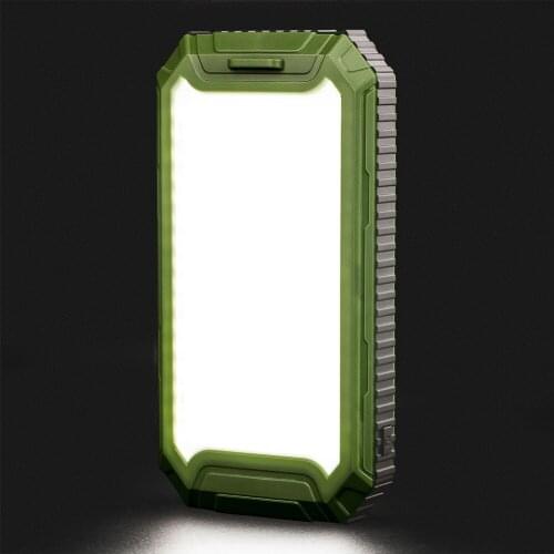 PowerGreen Keychain Solar Charger 10000mAh 5V External Battery Charger Power Bank Mini Solar Panel