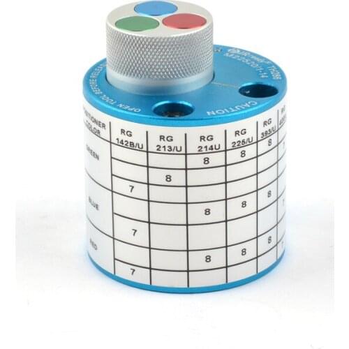 JRready TH286 Turret Head Positioner M22520/1-14 Used With JRD-FT8 Crimping Tool for Coaxial Connectors Contacts