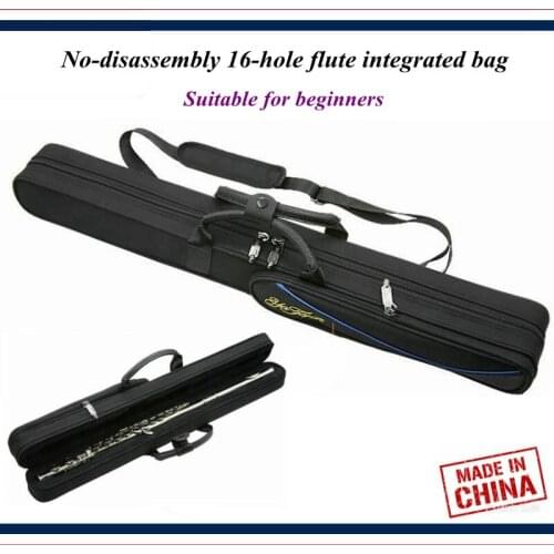Flute accessories - Flute case - No-disassembly 16-hole flute integrated bag - Flute parts