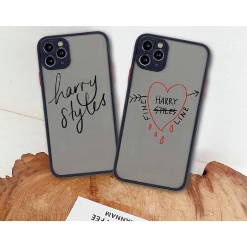 Styles Treat People With Kindness Phone Case For iphone 12 11 Pro Max Mini XS 8 7 Plus X SE 2020 XR Matte Transparent Cover