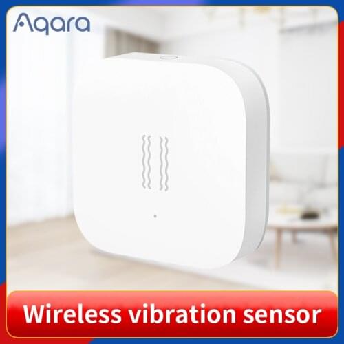 Original Aqara Smart Motion Sensor Vibration Detection Alarm Monitor Zigbee Shock Sensor For MiHome Aqara Mi Home App
