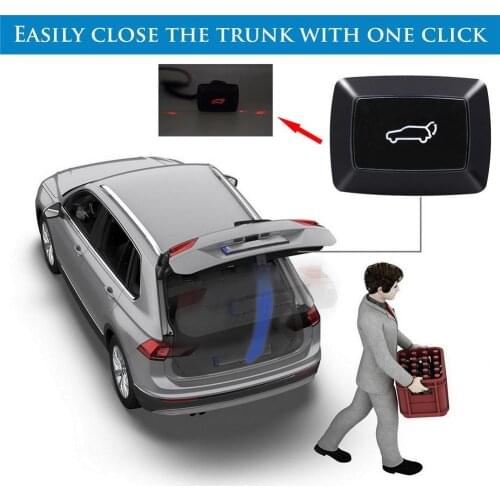 Universal Car Electric Tailgate Trunk Release Switch Car Trunk Switch Tailgate Switch Chrome Fuel Tank Door Switch CS-663A1 Hot