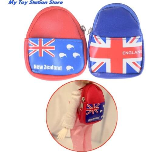 1/6 mini Coin Bag Doll Accessories Dolls Bag Backpack For girl Doll Knapsack Packsack 1:6 For doll Fashion