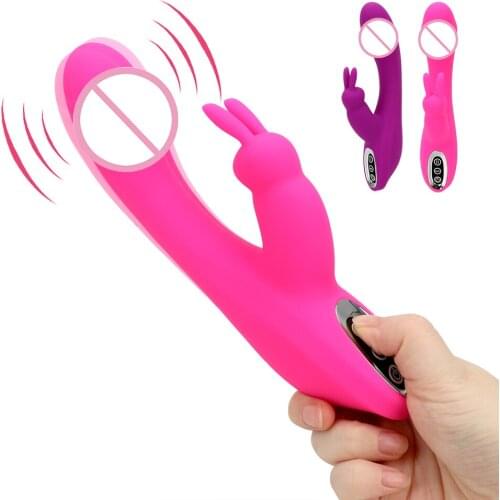 12 Vibration Modes Rabbit Vibrator G-spot Massager Female Masturbator Sex Toys For Women Clitoris Stimulator