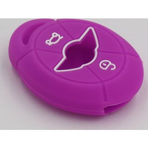 3PC Silicone Shell Remote Key Head Case Cover For Bmw Mini Cooper S R50 R53 Key Protect