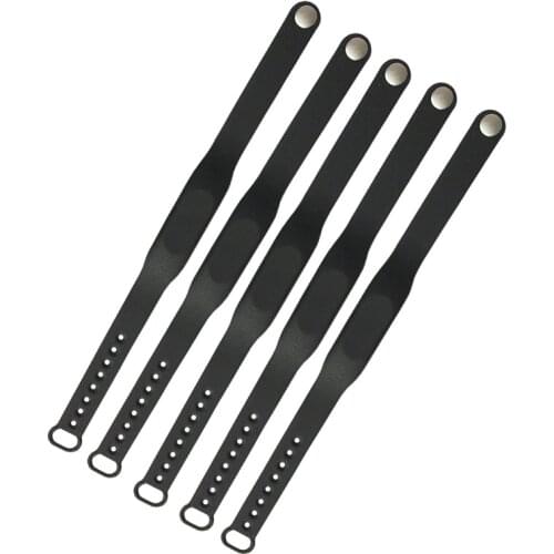 5PCS/LOT) RFID Block Sector 0 M1 S50 UID Changeable Wristband Bracelet Adjustable Silicone Waterproof Tags