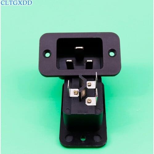 Cltgxdd AC 250V 16A IEC 320 C20 Panel Mount Plug Adapter Power Connector Socket