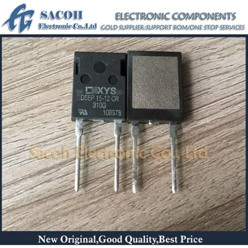 Free shipping 10Pcs DSEP15-12CR PLUS247 15A 1200V Fast Recovery Epitaxial Diode