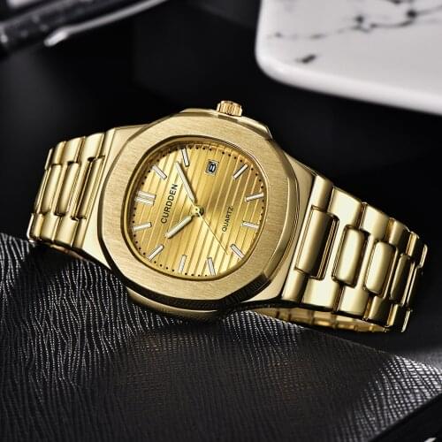 Mens watches top brand luxury Stainless Steel Men Fashion Nautilus Analog Sport Quartz Wrist Watch Business Watches reloj hombre