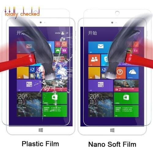 For Onda V820W 8.0'' TAB Anti-Shatter Screen Protector Film Best Explosion-Proof Nano Soft Film