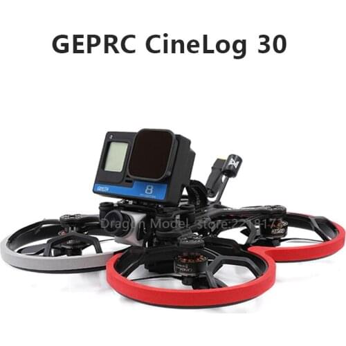 GEPRC CineLog30 WITH Analog Caddx Ratel2 Camera Drone GR1404 3850KV 4S 126mm 3inch FPV For RC Quadcopter Drone