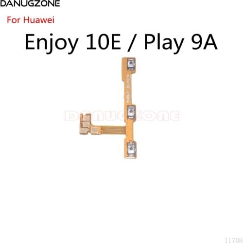 50PCS/Lot For Huawei Honor Play 9A / Enjoy 10E Power Button Switch Volume Button Mute On / Off Flex Cable