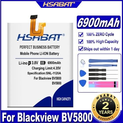 HSABAT Batteries For Blackview BV5800 Phones