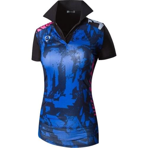 Jeansian Womens Casual Designer Short Sleeve T-Shirt Tee Shirts Tshirt Golf Tennis Badminton SWT277 Black2