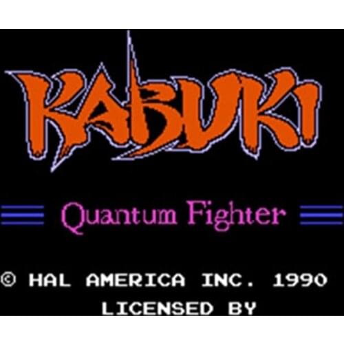 KABUKI 60 Pins English Version Game Cartridge for 8 Bit 60pin Game Console