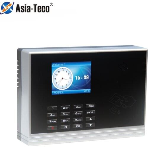 Free Software Keypad 125KHZ 13.56MH card TCP/IP Terminal Time Attendance Recorder For Door Access Control Attendance System
