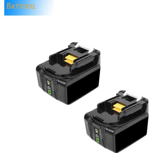 BATTOOL 14,4 V 6000mAh Li-Ion Battery For MAKITA BL1430 BL1415 194066-1 194065-3 194559 -8 MAK1430Li, MET1821 Tools Batteries