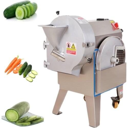 Multi-functional vegetable cutting machine slicing shearing and dicing integrated mechanical equipment