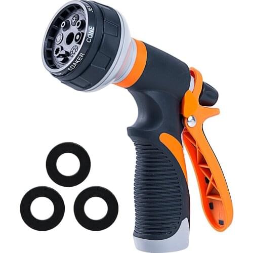 Multifunction Car Washing Spray Gun Garden Water Nozzle Irrigation Sprayer Adjustable Hose Sprinkler Home Garden Water Sprayer