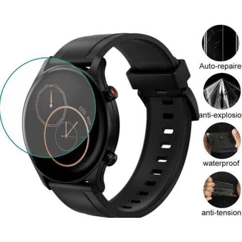 5pcs Soft TPU Clear Protective Film Smartwatch Guard For Xiaomi Youpin Haylou RS3 LS04 Watch Screen Protector Cover Protection