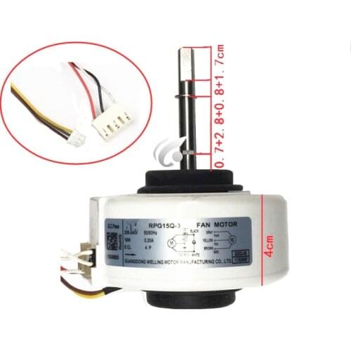 100% new good working for Air conditioner Fan motor machine motor RPG15Q-3 = RPG19E-6 same used good working
