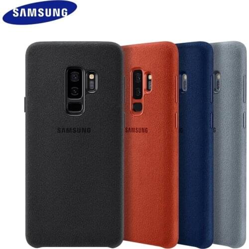 Original Samsung Galaxy S9 Luxury for Alcantara Case Cover for S9 PLUS S9+ SM-N960 Leather Premium Phone Casing Shockproof