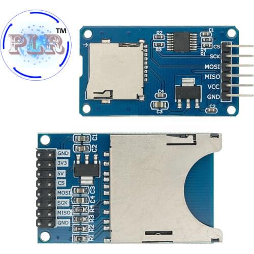 10PCS SAMIORE Micro SD Storage Expansion Board Micro SD TF Card Memory Shield Module SPI For Arduino Promotion