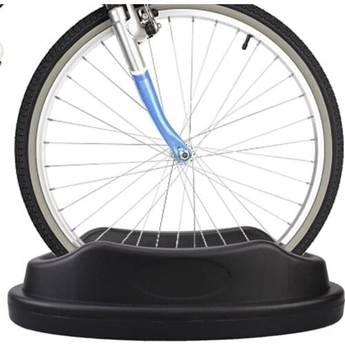 Bike Front Wheel Riser Black Block Stabilize Bike Trainer Support Stand For Trainer Bicycle Cycle Road Bike Cycling Supplies