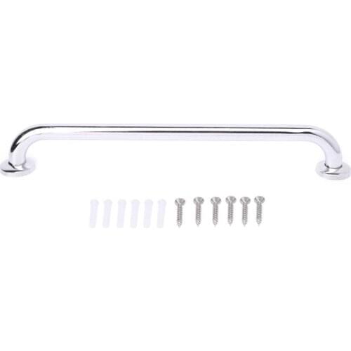 30/40/50cm Stainless Steel Bathroom Tub Handrail Grab Bar Shower Safety Support Handle Towel Rack E65B