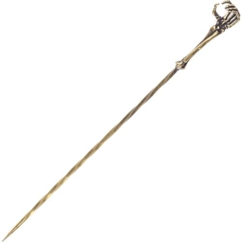 Retro Brass Cigar Pass Needle Smoker Portable Dredge Drilled Creative Carving Spiral Smoking Accessorie