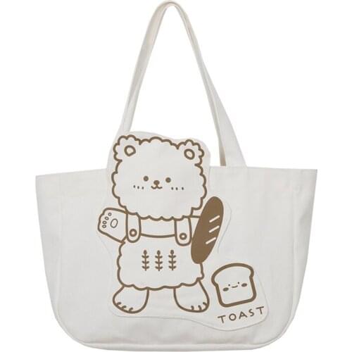 Cute bags sac de plage grande capacité canvas tote bag handtasche shoulder bag tasche handbags woman bag bolso bandolera mujer