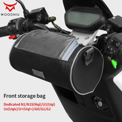 For NIU NQi UQi G1 G0 G2 U+ US Handlebar Bag Front Hanging Bag Electric Motorcycle Scooter Storage Accessories
