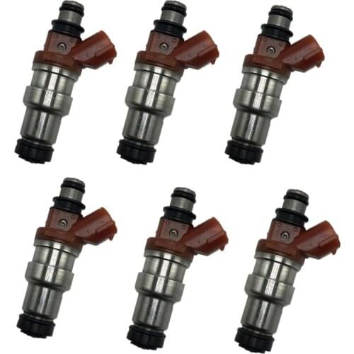 Deleen 6x High impedance Fuel Injector 23250-11070 For T oyata Car Accessories