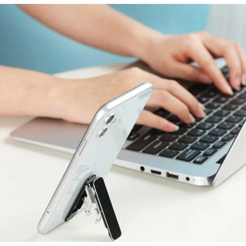 Universal Desktop Mobile Phone Holder Stand For IPhone 12 Pro Xiaomi Adjustable Tablet Smartphone Desk Stand Stick-On Holder