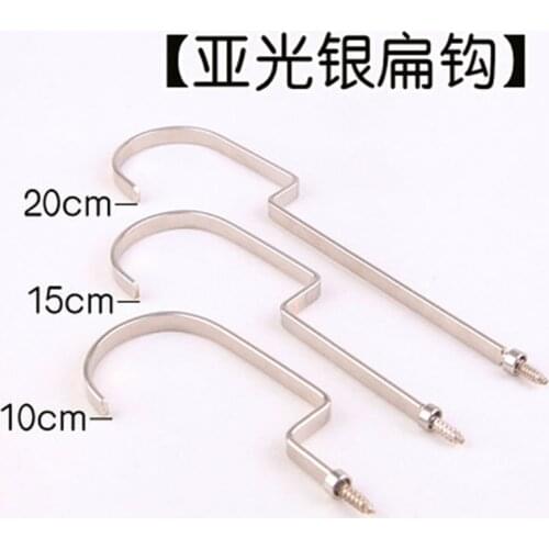 10pcs/lot Clothes Hanger Accessories Rust-proof Metal Swivel Hooks for Coat Hangers Closet Space Saving Accessory