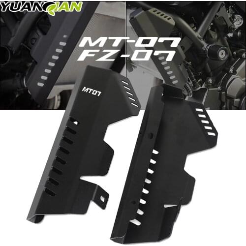 1 Pair Motorcycle New Side Radiator Protective Guard Cover Protector FOR YAMAHA MT-07 MT07 FZ-07 FZ07 MT FZ 07 2013-2016 2014 15