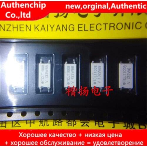 10pcs 100% new original TCLT1008 SOP4 photocoupler transistor output real photo