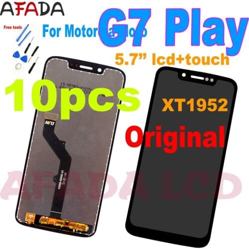10PCS Original 5.7 inch For Motorola Moto G7 Play XT1952 LCD Display Touch Screen Digitizer Assembly Replacement Part