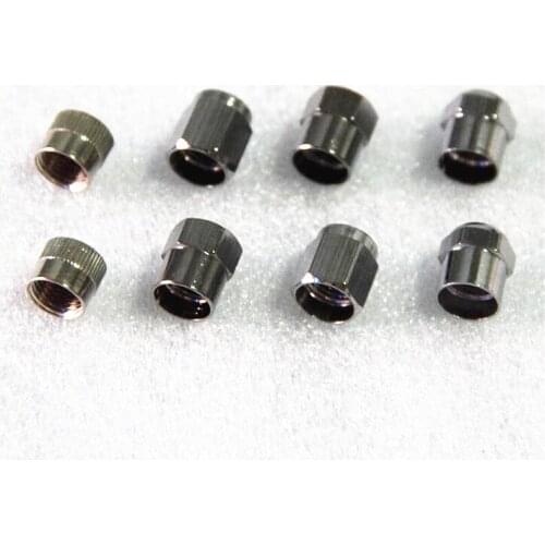 3Pcs Car Motorcycle Bike Dust Cover Aluminum Alloy Gas Nozzle Cycling Valve Cap Gas Leak Valve Cover Bicycle Bike Accessories