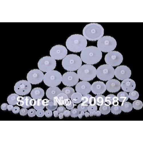 57 styles Plastic Gears All Module 0.5 Robot Parts for DIY NEW