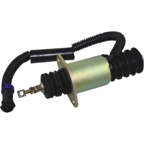 Excavator Diesel Engine Fuel Flameout Solenoid 612600080681 For DT118 24V Excavator Electric Part