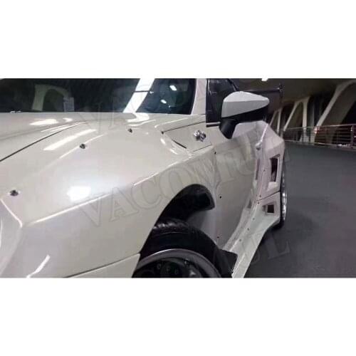 FRP Front Lip Spoiler Side Skirts Aprons Rear Diffuser Rear Spoiler Fiberglass Wide Body kit For Toyota GT86 Subaru BRZ FT86 FRS