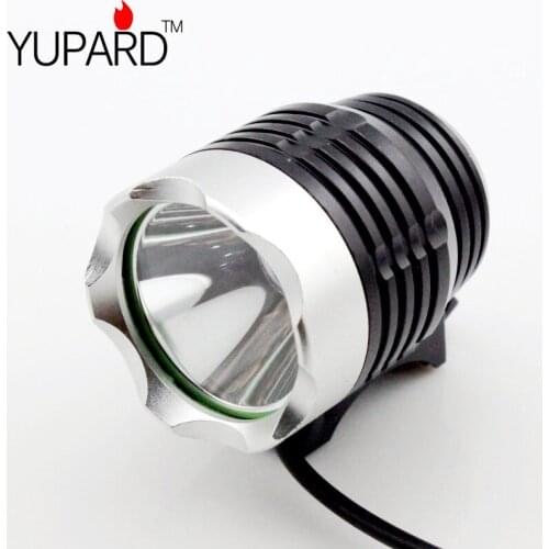 YUPARD 2 in 1 XM-L T6 Bicycle bike HeadLight Lamp Flashlight Light Headlamp with Rechargeable Battery Charger camping outdoor