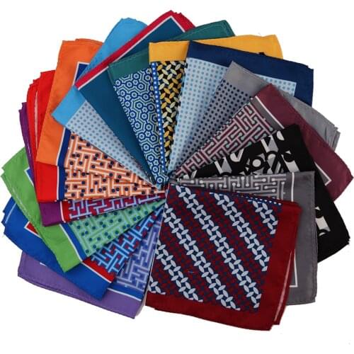 Tailor Smith New Arrival Pocket Squares 30x30cm Handkerchiefs Men Suit Hanky Floral Paisley Chest Towel Fashion Men Accessories