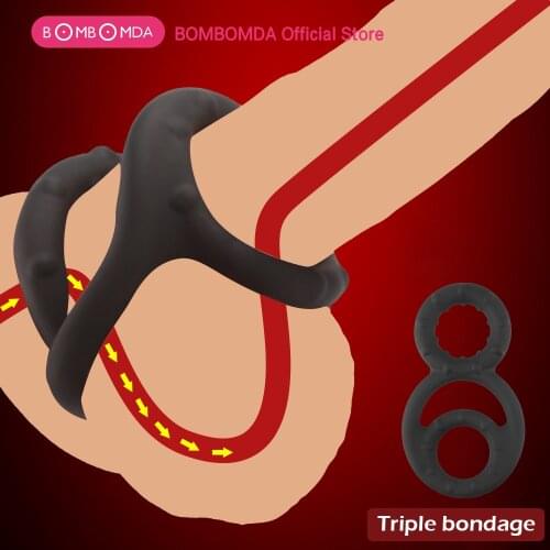 Delay Ejaculation Cock Rings On Penis Cock Rings Male Chastity Device Penis Ring for Penis Enlargement Cock cage Sex Toy for Men