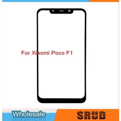 Laminated OCA Outer Glass For Xiaomi Poco F1 F2pro X2 X3 M2 M3 M2pro LCD Touch Screen Outer Glass Repair Parts