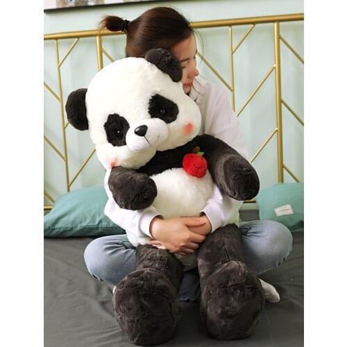 Cute Cartoon Duck plush toy Big Soft Panda Doll Hug Bear Bed Sleeping Pillow for Girl Gift Decoration 39inch 100cm DY50927
